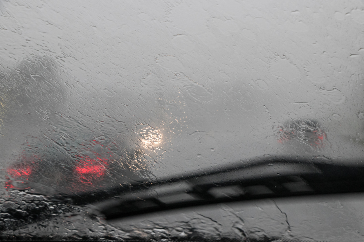 Driving in the rain